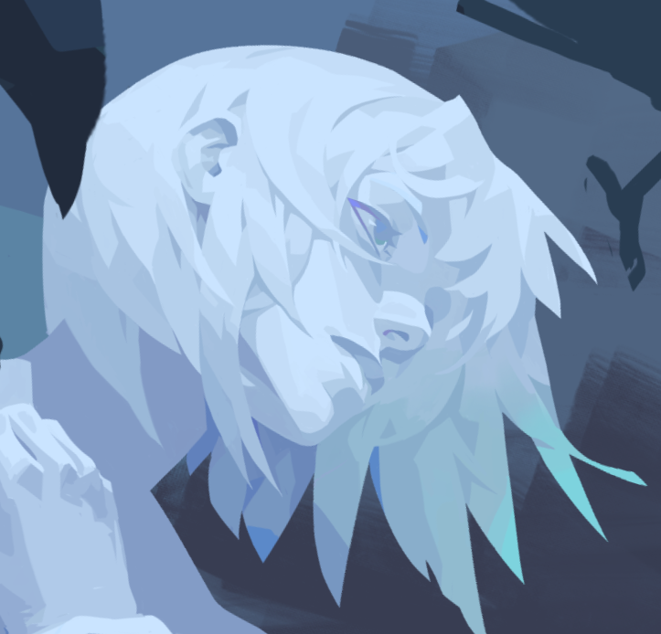 zoomed in wip because i love her face