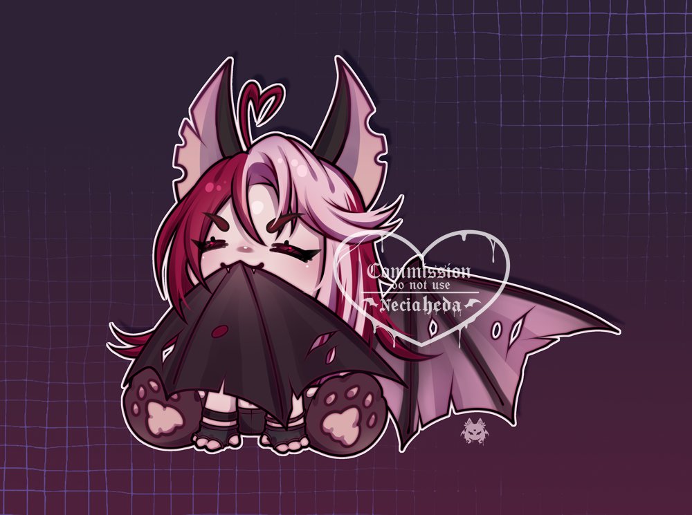 NeciaHeda_'s tweet photo. A little cutie! For @/SkyeBlueBandit 🖤 https://t.co/2H0Q3jf72J