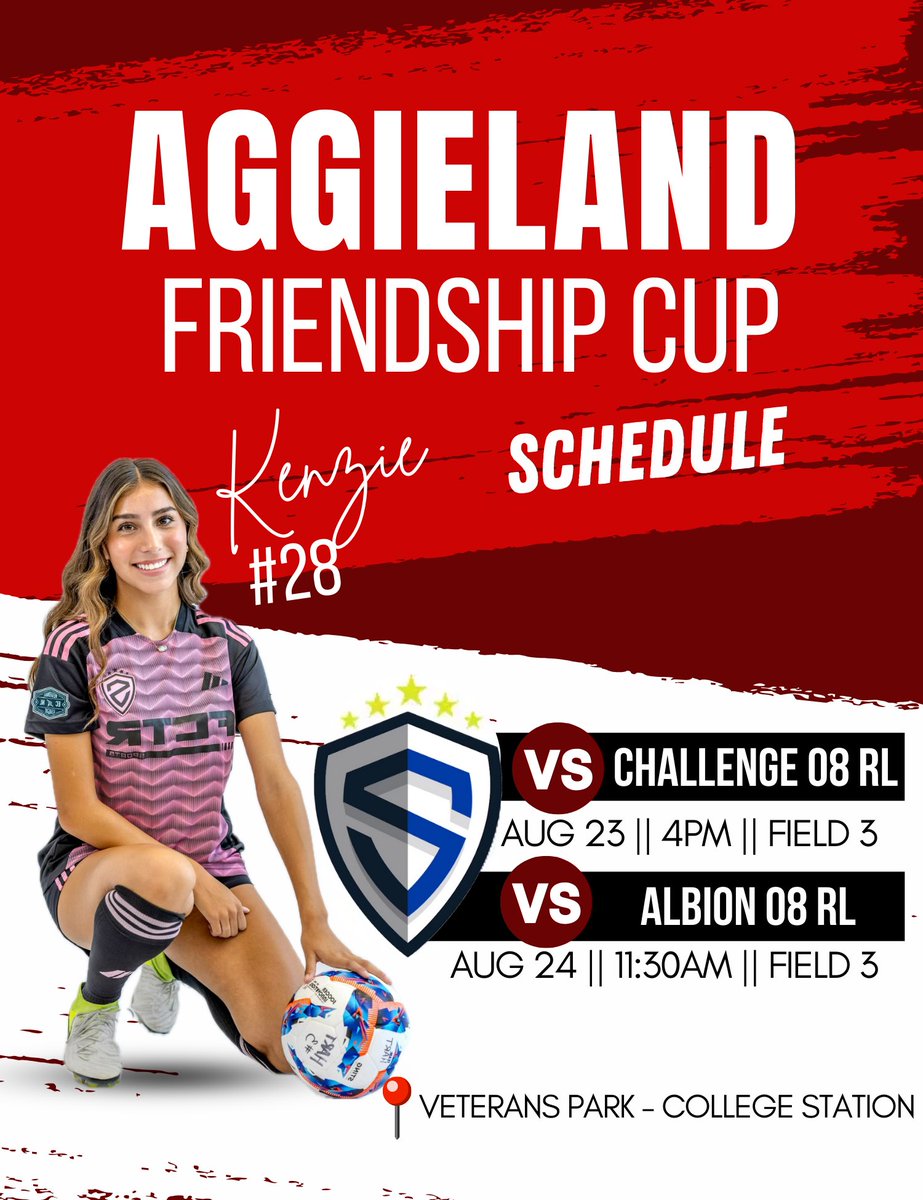 Kenzie Ramirez 2027 (@kenzieramirez08) on Twitter photo Season starts now! Headed to College Station this weekend! ⚽️🔥
<a href="/ECNL_RL_08/">Sting Black 08/07 ECNL RL</a> <a href="/StingSoccerClub/">Sting Soccer Club</a> <a href="/DylanAsher_2/">Dylan Asher</a> <a href="/TopDrawerSoccer/">TopDrawerSoccer</a> <a href="/ImYouthSoccer/">ECNL/GA/Recruiting/College Soccer</a> <a href="/ImCollegeSoccer/">College Soccer Truth ™</a> Season starts now! Headed to College Station this weekend! ⚽️🔥
<a href="/ECNL_RL_08/">Sting Black 08/07 ECNL RL</a> <a href="/StingSoccerClub/">Sting Soccer Club</a> <a href="/DylanAsher_2/">Dylan Asher</a> <a href="/TopDrawerSoccer/">TopDrawerSoccer</a> <a href="/ImYouthSoccer/">ECNL/GA/Recruiting/College Soccer</a> <a href="/ImCollegeSoccer/">College Soccer Truth ™</a>