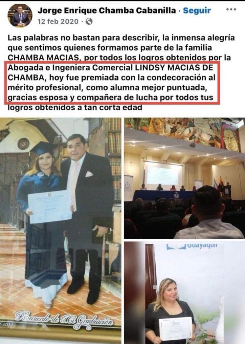 Los Asambleístas de lado y lado luchan a muerte por ocupar el primer lugar en el ranking de los sinvergüenzas.   

- Santiago Díaz - Diezmero y acusado de violación 
- Eckner Recalde - el Rey de la Pime, colocando amigos y amiguitas 🫶
- Nuria Butiñá - no solo diezma, hostiga y