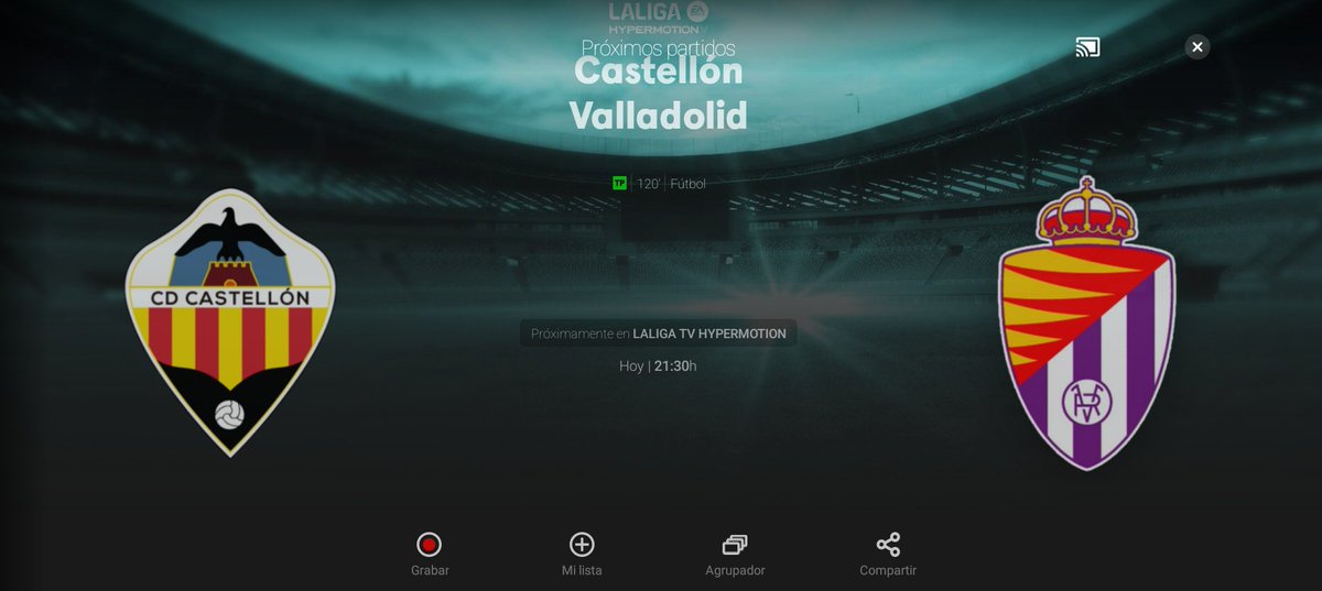 pucelanus's tweet image. Buscas el partido para verlo en @MovistarFutbol y te encuentras esto, creo que es denunciable por parte del club. No es nuestro escudo desde hace una  temporada ... @realvalladolid #pucela #realvalladolid #aupapucela