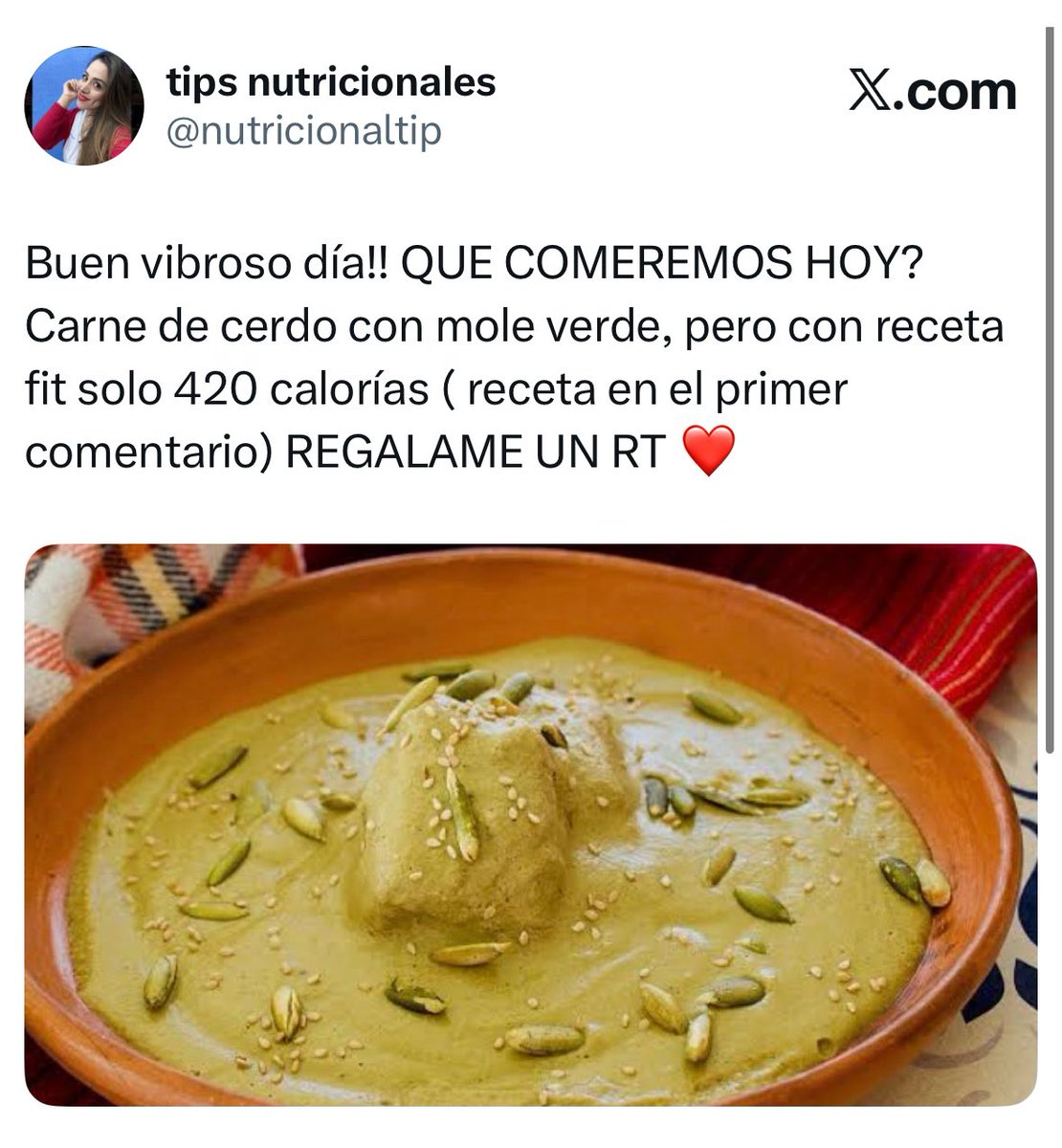 tips nutricionales tweet media