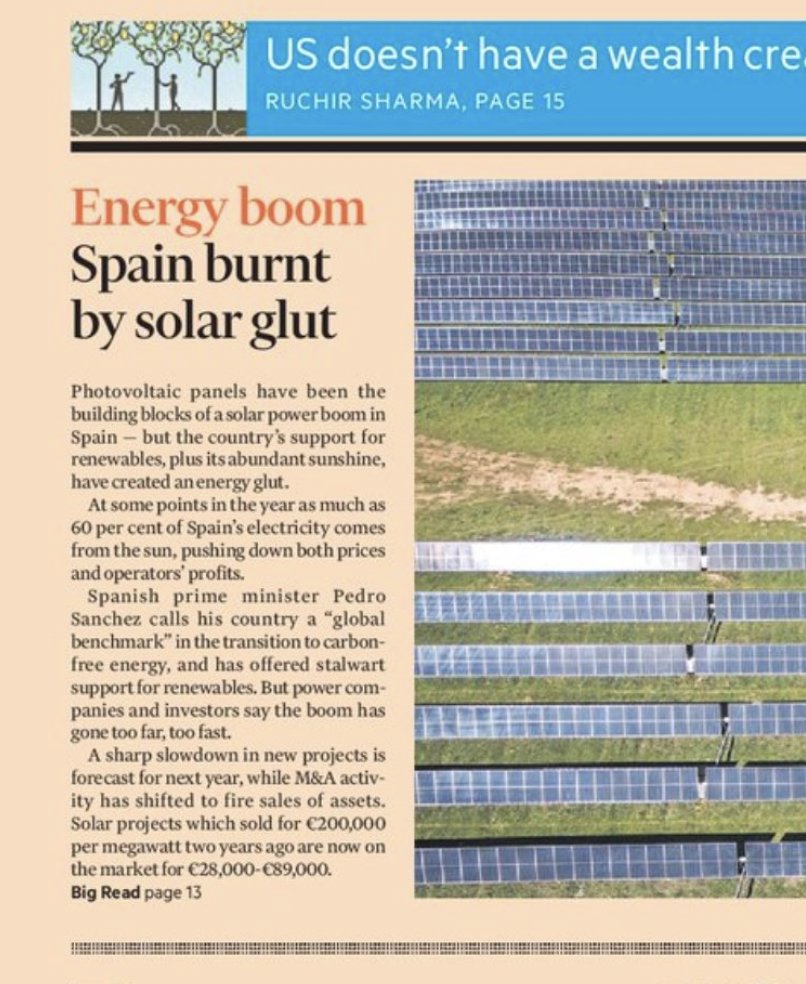 Spain is the latest nation wasting vast swathes of energy through not  mining bitcoin Without bitcoin mining companies to use that surplus solar  energy, new solar projects installs have plummeted with the