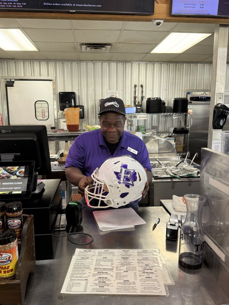 Stop by Meyer’s and check out our 2025 helmet design! (that banana pudding 🔥)

Thank you General Manager James Jackson for having us in today!

#OTOTOF #TWW #EXCELLENCE