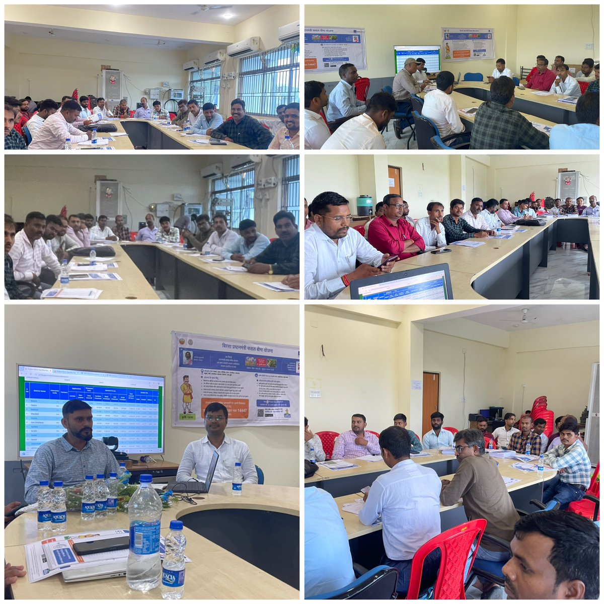 rupeshkumar796's tweet image. PMFBY Workshop held at Giridih District in Presence of  Crop Insurance Head Sri  Anit  Saini  Sir ( HO) Anjan  Sahay Sir. @CSCJharkhand @shashisshukl