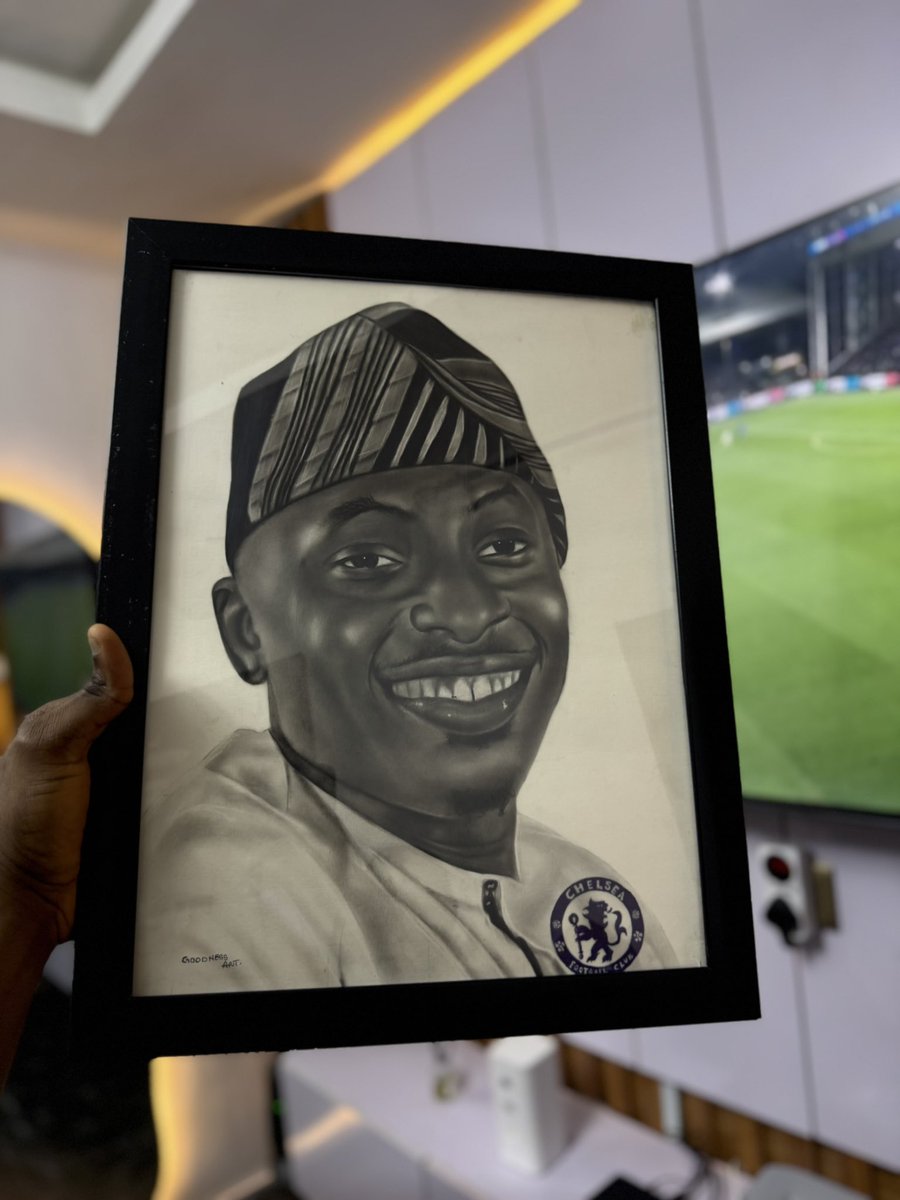 Elvis Tunde (@tunnykvng) on Twitter photo Thank you for this beautiful drawing <a href="/goodness_artz1/">Goodness of God</a>
The Chelsea logo there makes it perfect π₯π Thank you for this beautiful drawing <a href="/goodness_artz1/">Goodness of God</a>
The Chelsea logo there makes it perfect π₯π