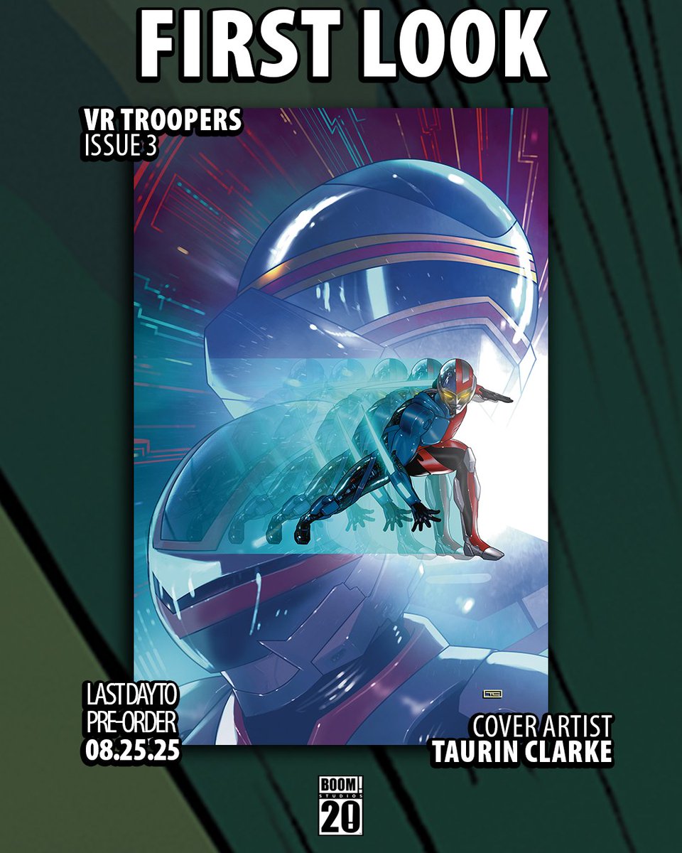 Everything is about to change for the VR Troopers as a mysterious arrival exposes a game-changing secret!

Here’s your first look at VR TROOPERS #3 from writer Mairghread Scott &amp; artist Sebastián Piriz!

Final pre-orders are Monday, August 25th. Available Wednesday, October 1st!