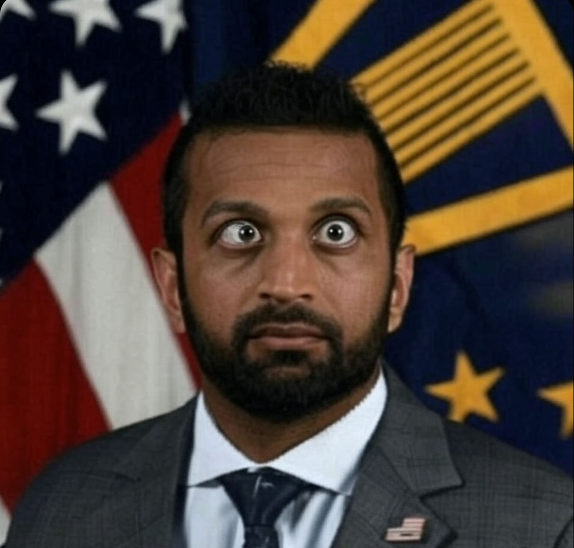 Kash Patel tried to raid John Bolton's house this morning but accidentally raided the house next door