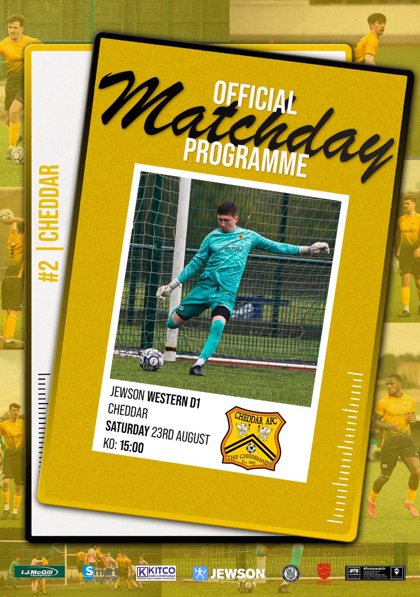 Keynsham Town FC (@keynshamtownfc) on Twitter photo The Matchday Programme is available to view online. You can also buy or at the gate.
🆚 Cheddar AFC
📆23rd Aug '25
🕒3pm KO
🏟 Crown Fields, BS31 2BE
🏆<a href="/Jewson/">Jewson</a> <a href="/WesternLeague/">Western Football League</a> Div 1
📙 zurl.co/g0kX9
🎟 zurl.co/zrAbx
<a href="/AS_FootyReview/">Stoner</a> <a href="/bsoccerworld/">Bristol Soccerworld</a> The Matchday Programme is available to view online. You can also buy or at the gate.
🆚 Cheddar AFC
📆23rd Aug '25
🕒3pm KO
🏟 Crown Fields, BS31 2BE
🏆<a href="/Jewson/">Jewson</a> <a href="/WesternLeague/">Western Football League</a> Div 1
📙 zurl.co/g0kX9
🎟 zurl.co/zrAbx
<a href="/AS_FootyReview/">Stoner</a> <a href="/bsoccerworld/">Bristol Soccerworld</a>