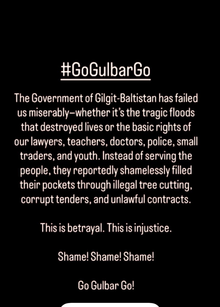 Rehmii (@rehmanamir3) on Twitter photo We demand educated leaders to uplift our region’s future.
Support literacy in leadership for a prosperous Gilgit-Baltistan!
#GilgitBaltistan
#DeclareClimateEmergencyinGB
<a href="/UNHumanRights/">UN Human Rights</a> We demand educated leaders to uplift our region’s future.
Support literacy in leadership for a prosperous Gilgit-Baltistan!
#GilgitBaltistan
#DeclareClimateEmergencyinGB
<a href="/UNHumanRights/">UN Human Rights</a>