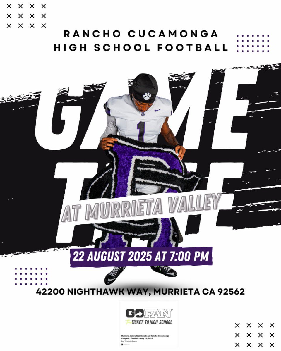 IYKYK. See you all tonight 💯
#WeAreRancho🖤💜