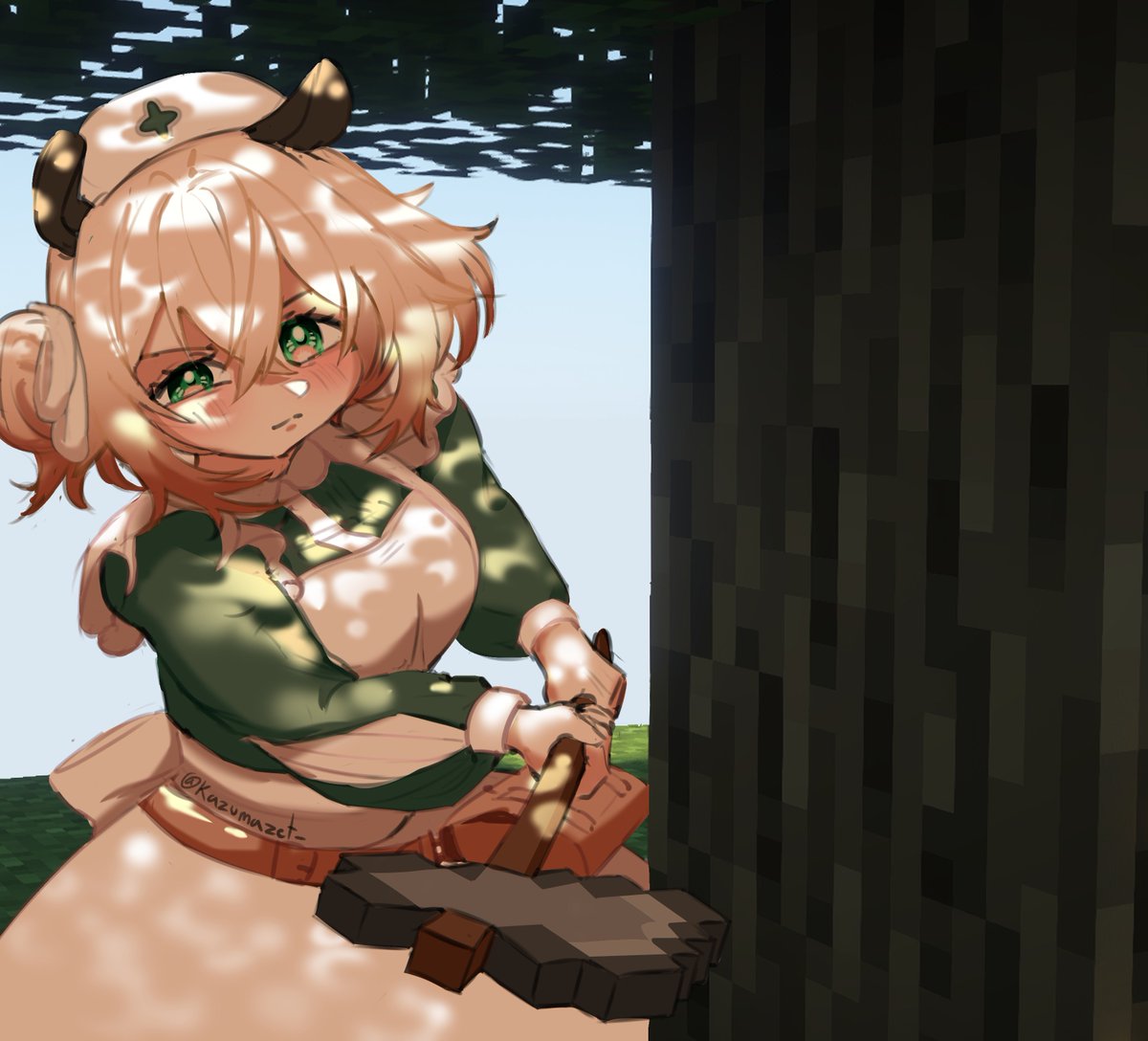 She's doing it- she's Minecrafting!

#nimagery #nimemes