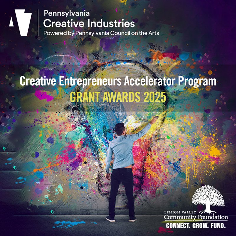 LVCF awarded $40K in Creative Entrepreneurs Accelerator Program (CEAP) grants to 20 local creative businesses &amp; individuals from PA Creative Industries and the PA Council on the Arts, with support from the state and the National Endowment for the Arts bit.ly/4oTEQDy