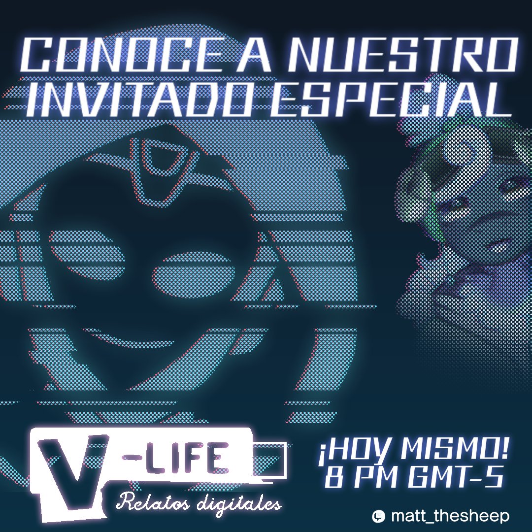 matt_thesheep's tweet photo. Hoy tenemos a un invitado especial, tecnológico, experto en computadoras y con una pantalla lcd integrada, lo conoceran hoy a las 8 hora peruana

#Vlife #Vtuber #VtuberES https://t.co/TcGyDvUEiB