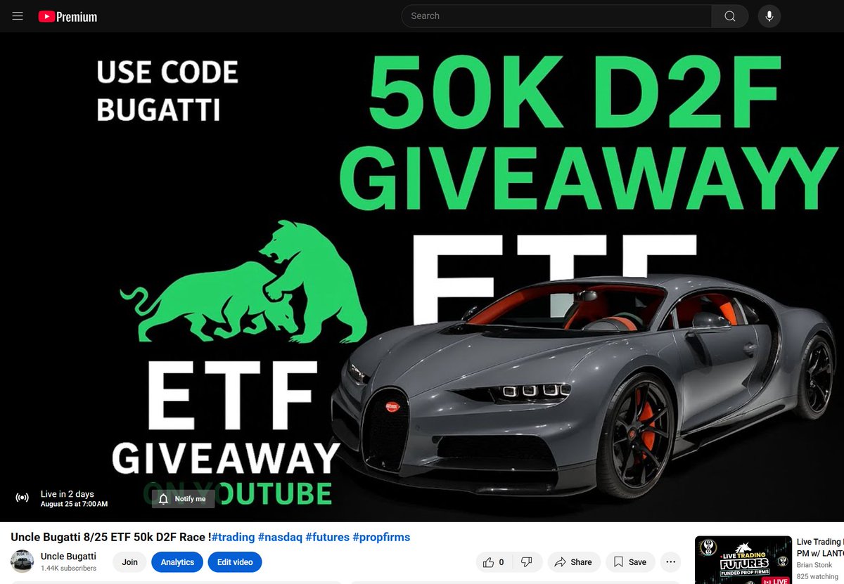 🔥Giveaway Alert 🔥
I'm giving out 2x50 D2F <a href="/EliteTraderFund/">Elite Trader Funding</a> Mon+Tues
on my Youtube. FREE FREE

Rules:
1️⃣ Follow <a href="/kanwal_etf/">Kanwal Singh</a> 
2️⃣ Like &amp; RT 
3️⃣ Tag 3 friends
 4⃣ Follow my Youtube
youtube.com/live/yuTzBpMef…