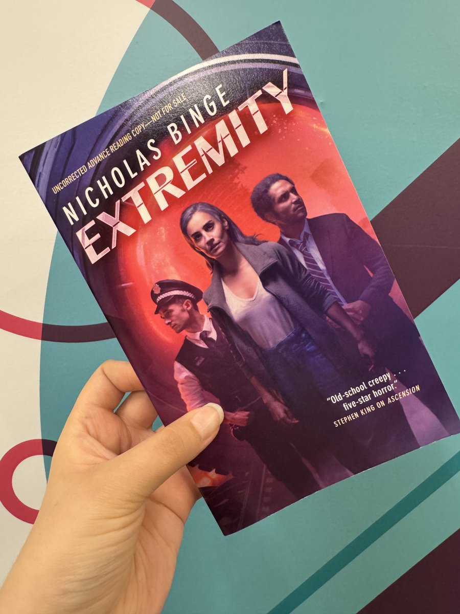 Tordotcom Publishing (@tordotcompub) on Twitter photo Time travel and the end of the world - Extremity by <a href="/BingeWriting/">Nicholas Binge - find me elsewhere, I'm not here</a> is NOT your average police procedural! 
Coming to shelves near you 10.14.25! Time travel and the end of the world - Extremity by <a href="/BingeWriting/">Nicholas Binge - find me elsewhere, I'm not here</a> is NOT your average police procedural! 
Coming to shelves near you 10.14.25!