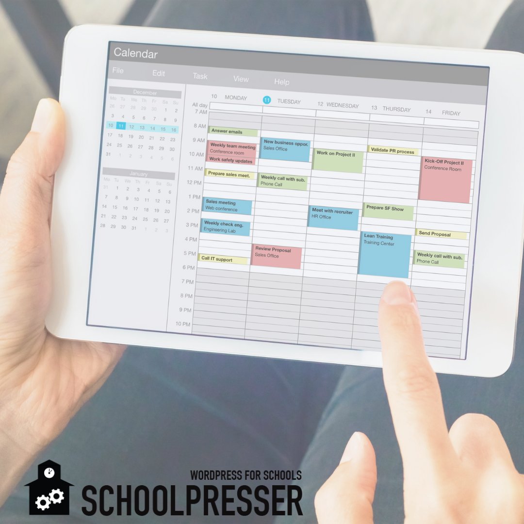 SchoolPresser's tweet photo. From news feeds to calendars and notifications—SchoolPresser makes content management easy. https://t.co/JOuQ6zwqnP