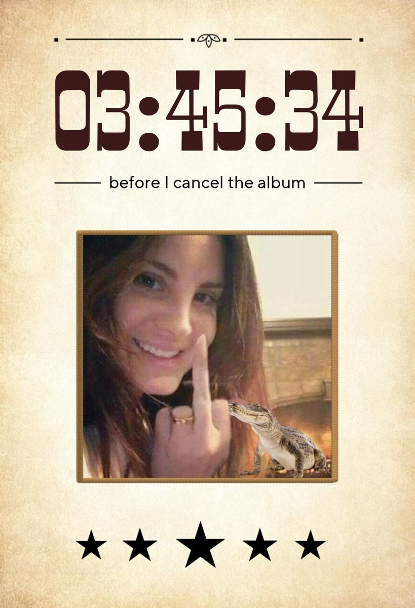 cinnamndn's tweet image. A countdown has appeared on Lana Del Rey's website