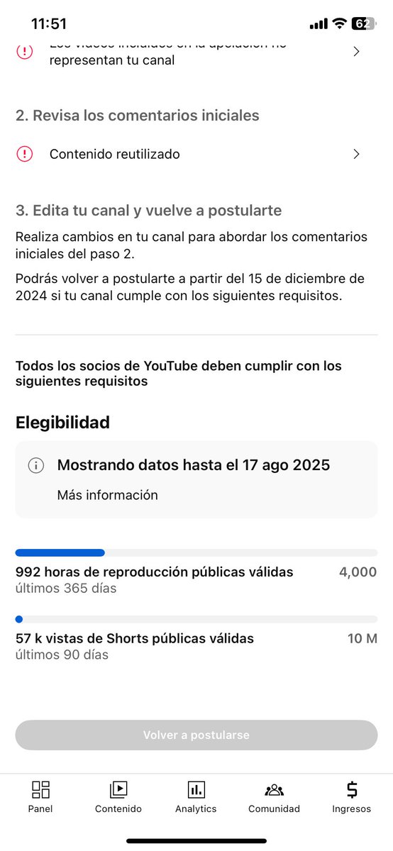 EXAFMTIJUANA's tweet photo. @TeamYouTube nuestro canal fue baneado por error de Content ID. Todo el contenido es 100% original, incluso la música fue grabada por nosotros. Ya corregimos todo, pero al ser muchas horas el algoritmo no muestra los videos. ¿Pueden ayudarnos con una revisión manual? https://t.co/gjSJS4LO0m