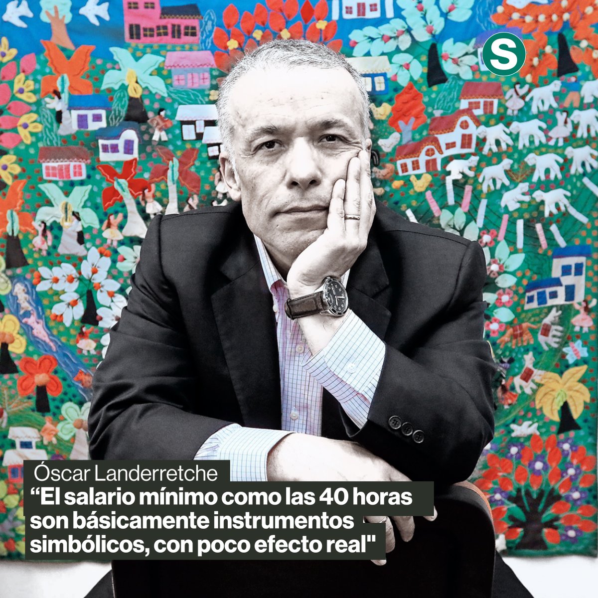 En “Conversación” con La Segunda, Óscar Landerretche explica un cálculo propio para analizar el mercado laboral y critica que políticas como la reducción de la jornada a 40 horas y el alza del salario mínimo no tienen efectos reales. Plantea un reenfoque de la discusión.