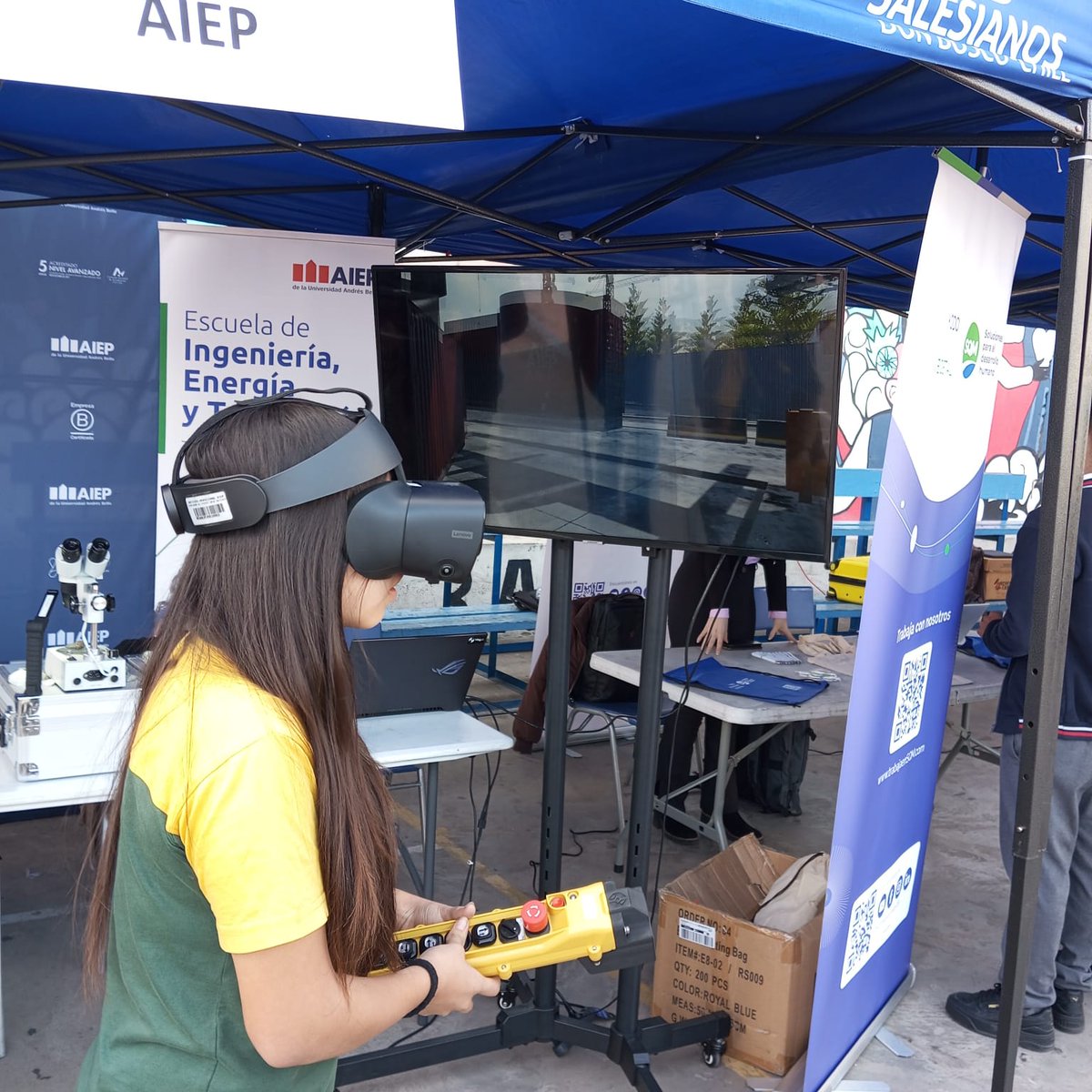 ¡Tecno Bosco Antofagasta 2025! 
Cientos de estudiantes del Colegio TI Don Bosco Antofagasta y jóvenes de Antofagasta, pudieron conocer la oferta formativa y laboral, de más de 20 empresas  e instituciones que fueron parte de esta feria vocacional.

#AIA #Antofagasta #Educación