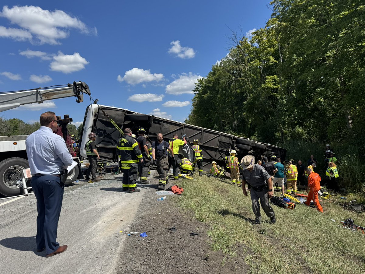 Here’s what we know so far:
-Officials confirm there are multiple fatalities.
-More than 50 people were on board, traveling from Niagara Falls back to New York City.
-Many of the passengers are from India, China, and the Philippines. <a href="/WGRZ/">WGRZ</a>