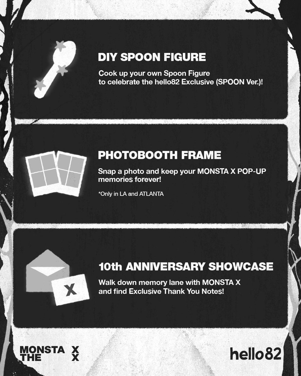 hello82official's tweet photo. FIRE & ICE? Nah, MONBEBE & MONSTA X POP-UP Activities 😉
Don't miss the experience of a lifetime featuring these Exclusive Activities and more!

♾️ 9/5 - 9/7 | 10AM - 4PM (Local Time)
📍 @hello82LA
📍 @hello82NYC 
📍 @hello82ATLANTA
📍 @hello82SANDIEGO

@OfficialMONSTAX
#MONSTAX #MONSTA_X #몬스타엑스 #THEX #hello82 #hello82LA #hello82NYC #hello82ATLANTA #hello82SANDIEGO