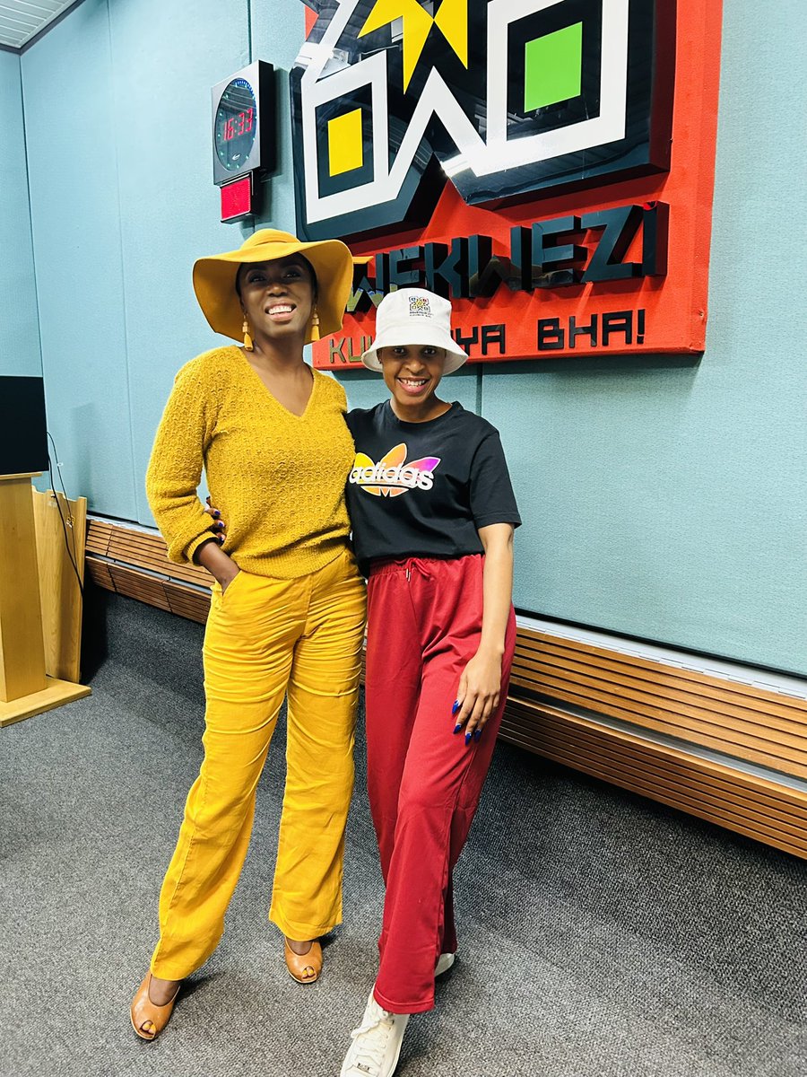 Thank you to team IKWEKWEZI FM for hosting <a href="/Miss_LIRA/">First African Barbie Role Model🌺</a> today ❤️🙏🏾 Road to #LIRAHomecoming #ThikhoEvents