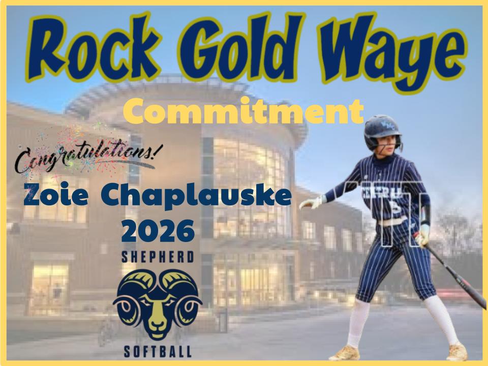 Rock Gold Waye Softball tweet media