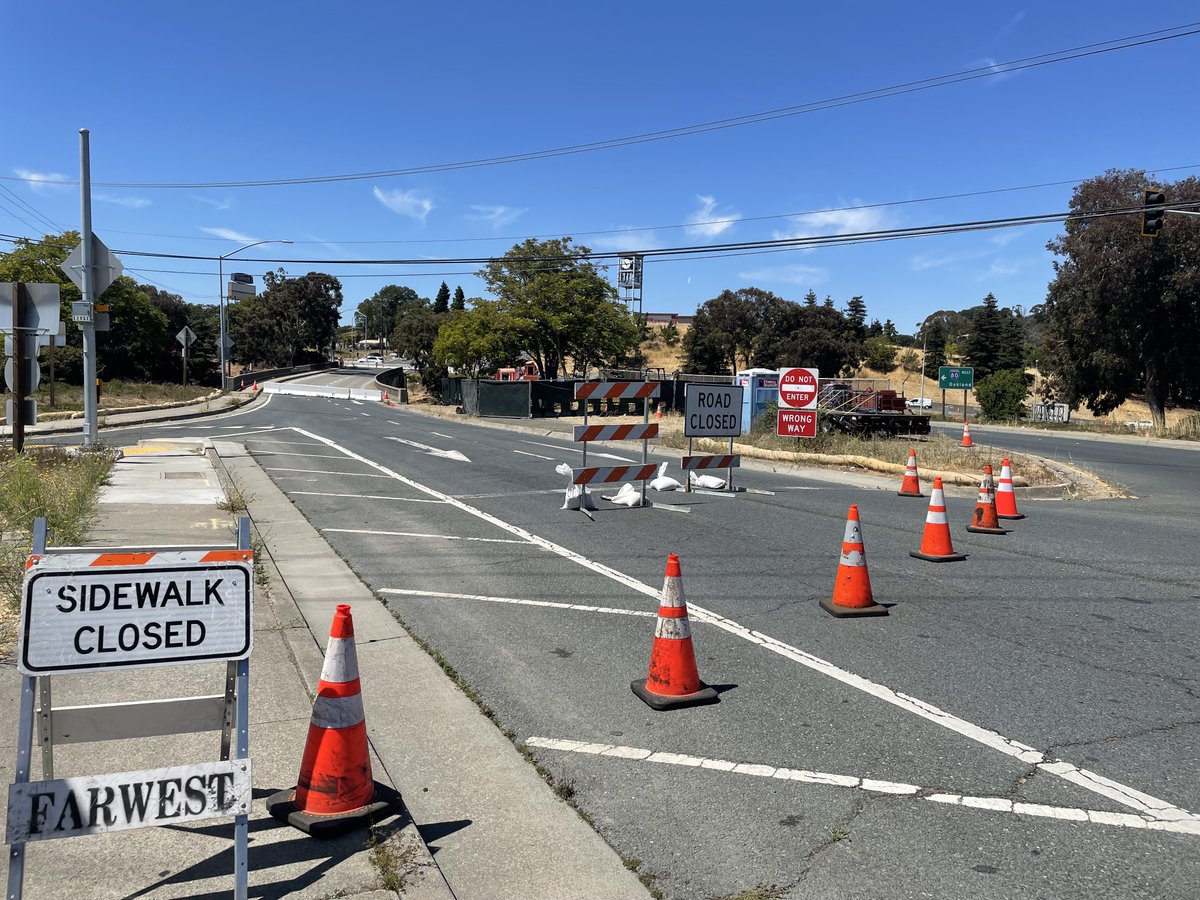 Detour Route SB Appian Way → WB I-80 → Richmond Pkwy → Fitzgerald Dr → Appian Way  ⚠️ Expect minor delays. Plan ahead, allow extra travel time, and follow posted detour signs. All work is weather-dependent.  📲Stay Updated 🐦 <a href="/CaltransD4/">Caltrans District 4</a> | ☎ 1-800-427-ROAD (7623)  #Pinole