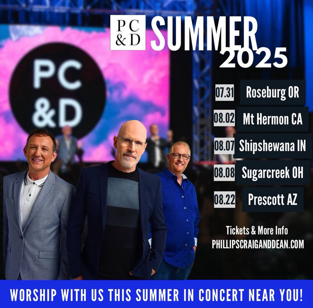 RandyPCD's tweet image. Prescott, AZ!  Can’t wait to worship with you tonight.  What song do you want us to include in our worship set?