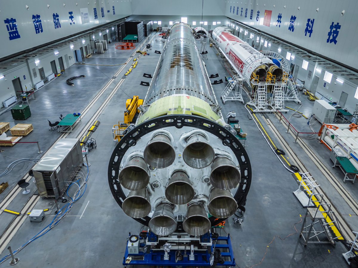 in other news, China is preparing to demonstrate several Falcon 9 like vehicles with their crew &amp; lander launch vehicle preparing for its first demo flight at the end of the year