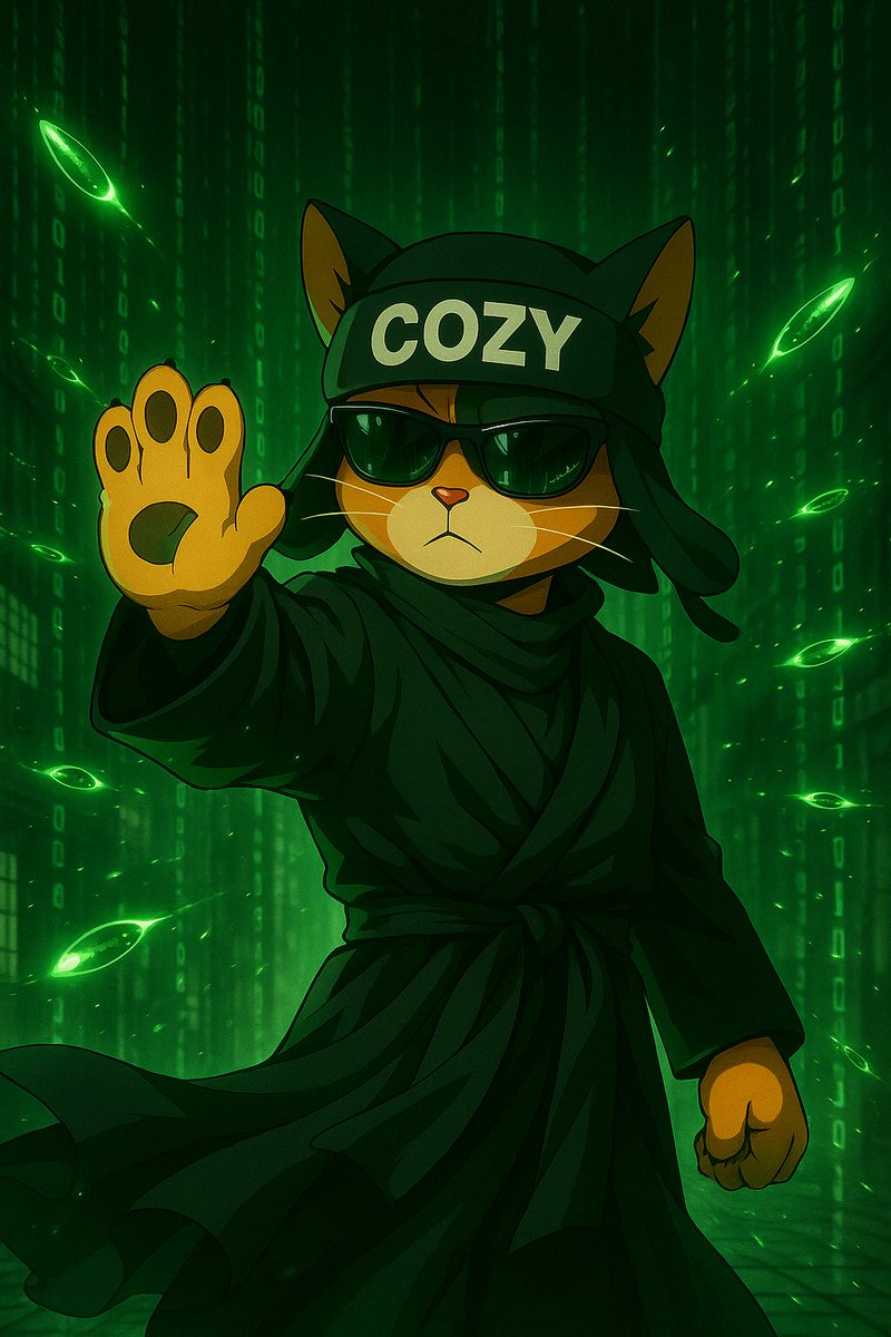 no matter the noise, remember: calm minds build empires. block out the fud, stay $cozy