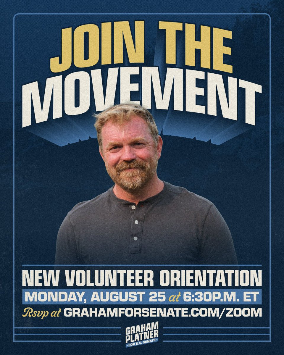 We are adding over 300 volunteers — *every day*. 

It’s a movement. Climb aboard. Join us Monday.