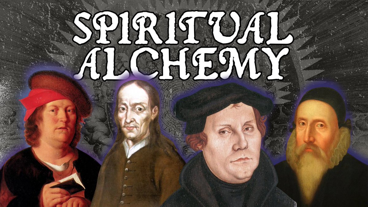 Tonight at 9pm EST: Covering the influence of alchemy and kabbalah in early Protestant theology. Click the notification bell so you don't miss it (link in replies) ⬇️