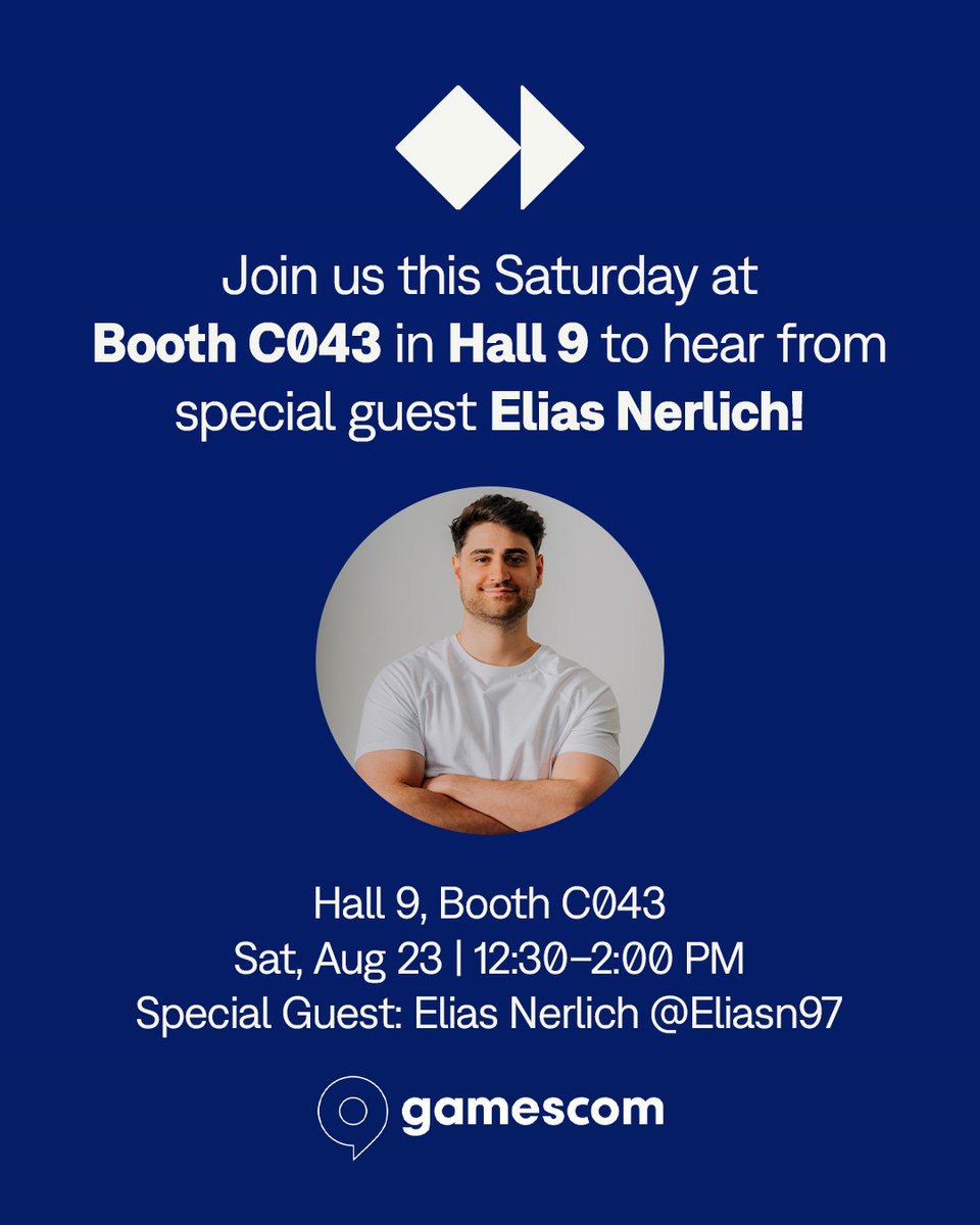 Join us at #Gamescom tomorrow, August 23 at Booth C043 in Hall 9 to meet our special guest, Elias Nerlich! 🎙️ Discover what’s new at PaysafeCard as we celebrate 25 years of innovation and look ahead to what’s next.💥

#PaysafeCard #Gamescom2025 #EliasNerlich #eligella <a href="/EliasN97/">Elias Nerlich</a>
