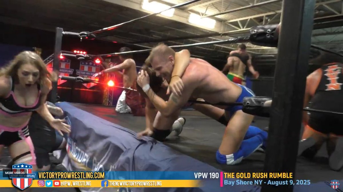 VPW_Wrestling's tweet photo. Gold Rush Rumble 2025: Chaos, Controversy, and Championship Glory
Missed it live? Watch the action now at https://t.co/LB1mvUBU4y
#VPWSellsOut #GoldRushRumble #NewChamp #OpenChallenge https://t.co/ms7vzF9Db0