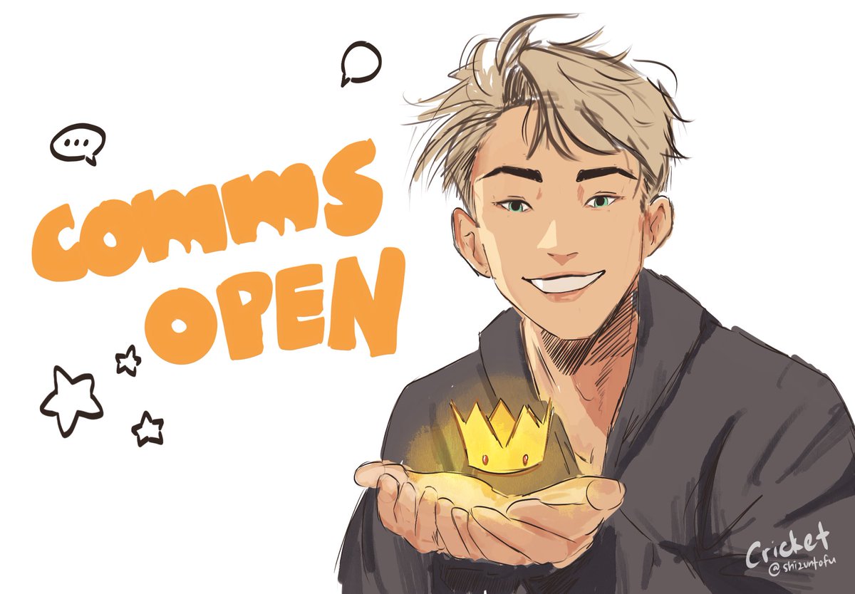 COMMISSIONS OPEN ‼️

DM for inquiries or visit ko-fi (link in bio) #artwt #artcommissions #ArtCommission #opencommissions