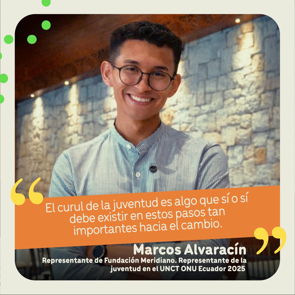 📣Marcos Alvaracín apuesta por una juventud informada y capacitada en la transformación digital 🙌.
Además, destaca la importancia de que exista un curul juvenil que participe activamente en el cambio y la evolución del país🙋🏻‍♀️🙋🏻.
#TransformHealthEc #GestiónPública
#DatosDigitales