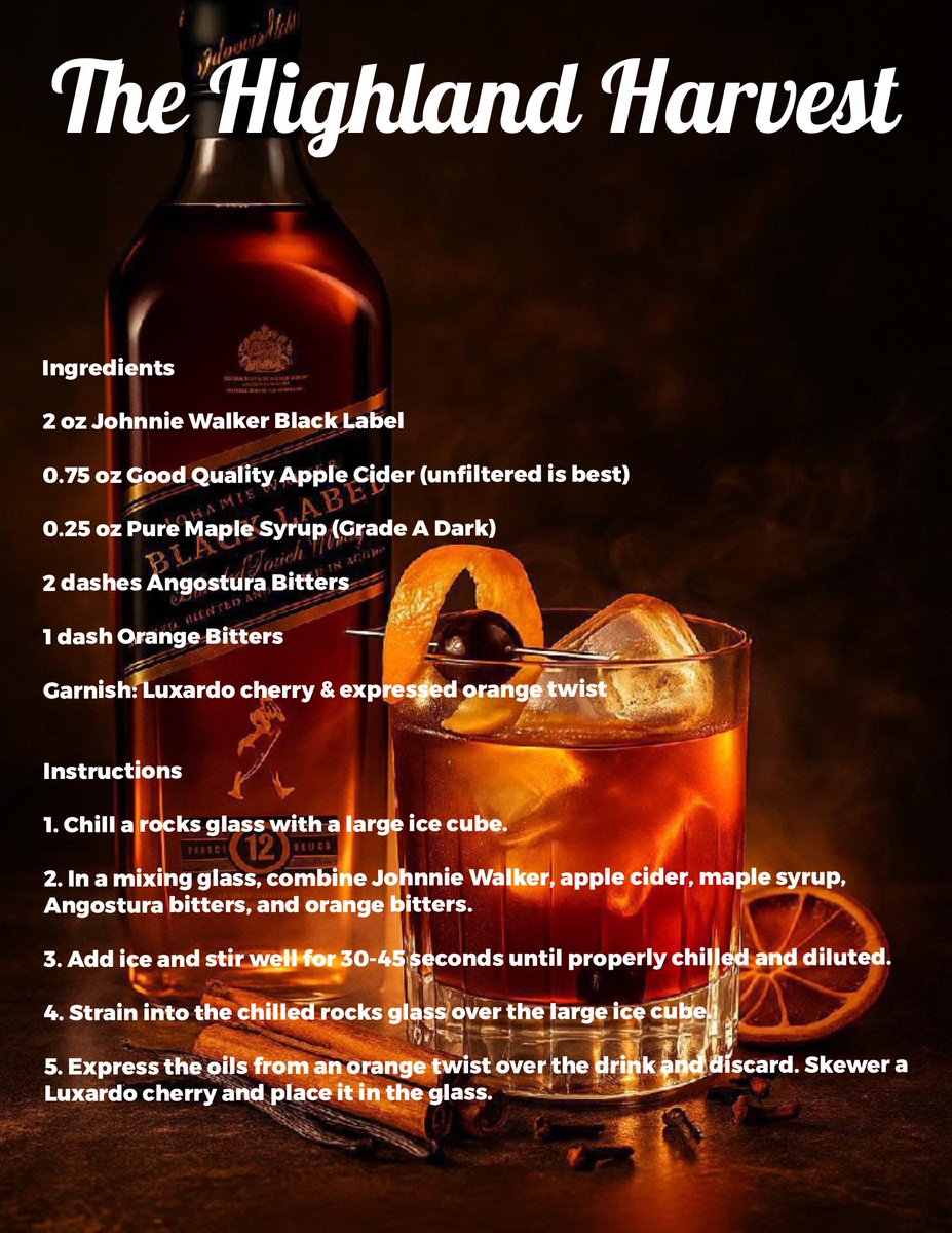tb_distributors's tweet image. Your recipe for a perfect night just got an upgrade. 🔥

Johnnie Walker's smokiness meets apple &amp;amp; maple. It's a game-changer.

You can't make it without the good stuff. Luckily, #TBDistributors has you covered. The plug for legit drinks.

#CocktailFriday #Kisii #Migori #HomaBay