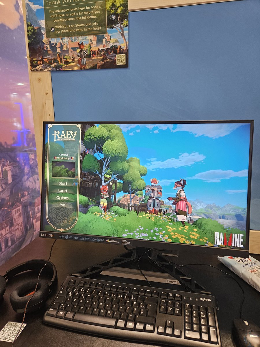 CadetGrumpyDuck's tweet image. I can&apos;t express enough how much fun I had playing @Ravine_Games upcoming title RAEV: Kingdom on the Distant Shores! 
Definitely my suprise hit of @gamescom for me and one to watch! 🔥