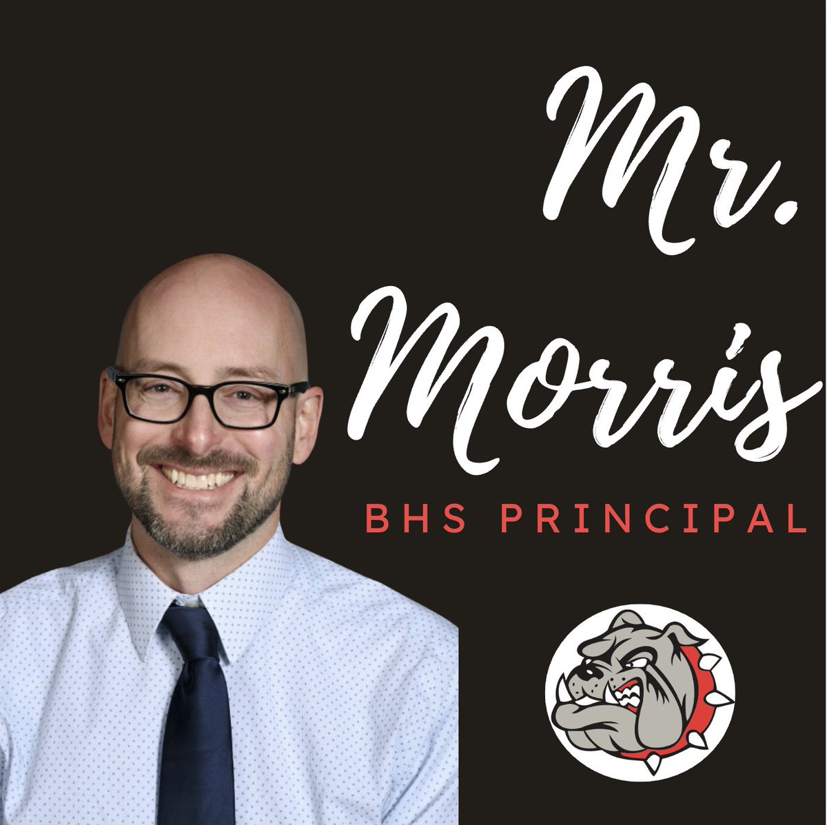 Don't forget! We have a new principal this year - Mr. Morris. We are thrilled that he is joining the administrative team. When you see him in the halls, be sure to say hi.