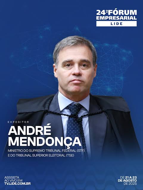 André Mendonça no LIDE: Não estamos vivendo em um estado democrático de direito e sim em um ESTADO DEMOCRÁTICO JUDICIAL.