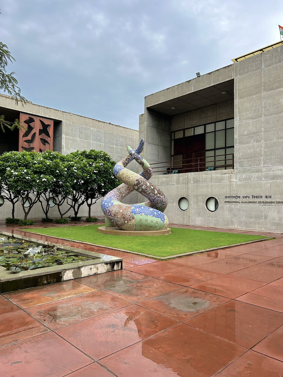 shivam_mah90's tweet image. Monsoon rains and #IIMAhmedabad campus, a sight to behold! #TVS #EmergingLeadersProgram