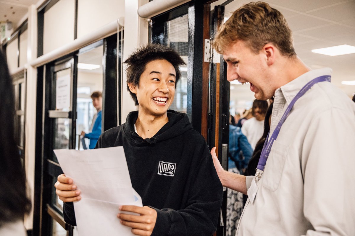 totteridgeacad's tweet photo. Another year of fantastic results for our wonderful Year 11 students!

92% 4+ in English and 89% 4+ in Maths, 2 in every 5 GCSEs scored top grades (7+), and an average grade of 6 across all subjects 💪🎉🙌💜 https://t.co/mQMpCYpY4V