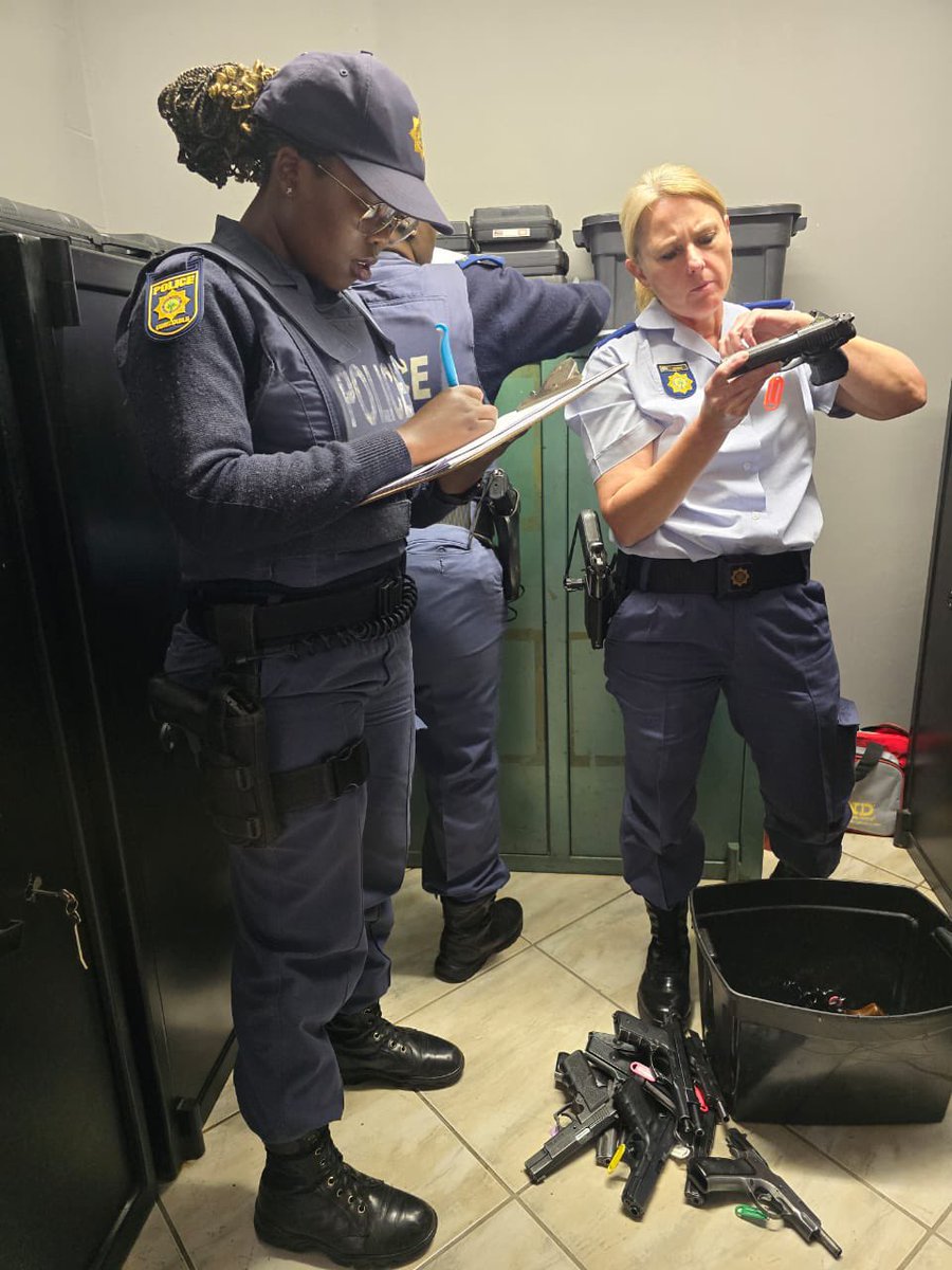 Abramjee's tweet photo. POLICE SEIZE 226 FIREARMS FROM PRIVATE SECURITY COMPANY FOR CONTRAVENING THE FIREARMS CONTROL ACT, 2000

The National Tracking and Tracing Task Team, under OPERATION BUYISA, has seized 226 firearms from a registered private security company after uncovering serious contraventions of the Firearms Control Act, 2000 (Act 60 of 2000).

The Act places strict obligations on licence holders to ensure safe storage, proper authorisation, and accountability for all firearms. In terms of Section 120(1), it is an offence to:

- contravene or fail to comply with any provision of the Act;
- breach conditions of a licence, permit or authorisation; or
- disregard any lawful notice or requirement issued under the Act.

The team seized the following firearms registered in the security company's name following intelligence-driven investigations:

▶️ Krugersdorp, GP - 204 company owned firearms from its business premises and two unlicensed firearms, responsible person arrested.

▶️ Lephalale, LIM - One rifle in possession of an unauthorised individual.

▶️ Booysens, GP - Three firearms found in possession of another security company.

▶️ Makhado, MP - 11 firearms for unlawful storage; one firearm with ammunition and spent cartridges found in an open field.

▶️ Dirkiesdorp, MP - Five firearms recovered from security officials for pointing and discharging of a firearm in a public space.

▶️ Randburg, GP - One firearm linked to a 2016 attempted murder of police officials.

In total, 226 firearms were confiscated, while 377 company-registered firearms remain unaccounted for. 

A Section 106 notice compelled the company to present these outstanding firearms.

Operating under multiple trading names, the company's registered storage address were also found to be incorrect.

Several seized firearms are already linked to cash-in-transit robberies, attempted murder of police officials, and armed business robberies. 

All firearms will undergo forensic IBIS testing to trace additional crimes.

Police are also investigating whether the company is illegally renting its firearms to third parties, which is a direct contravention of the Firearms Control Act.

Launched in July 2025, OPERATION BUYISA is a national intervention aimed at removing illegal firearms from circulation and ensuring compliance with the Firearms Control Act.