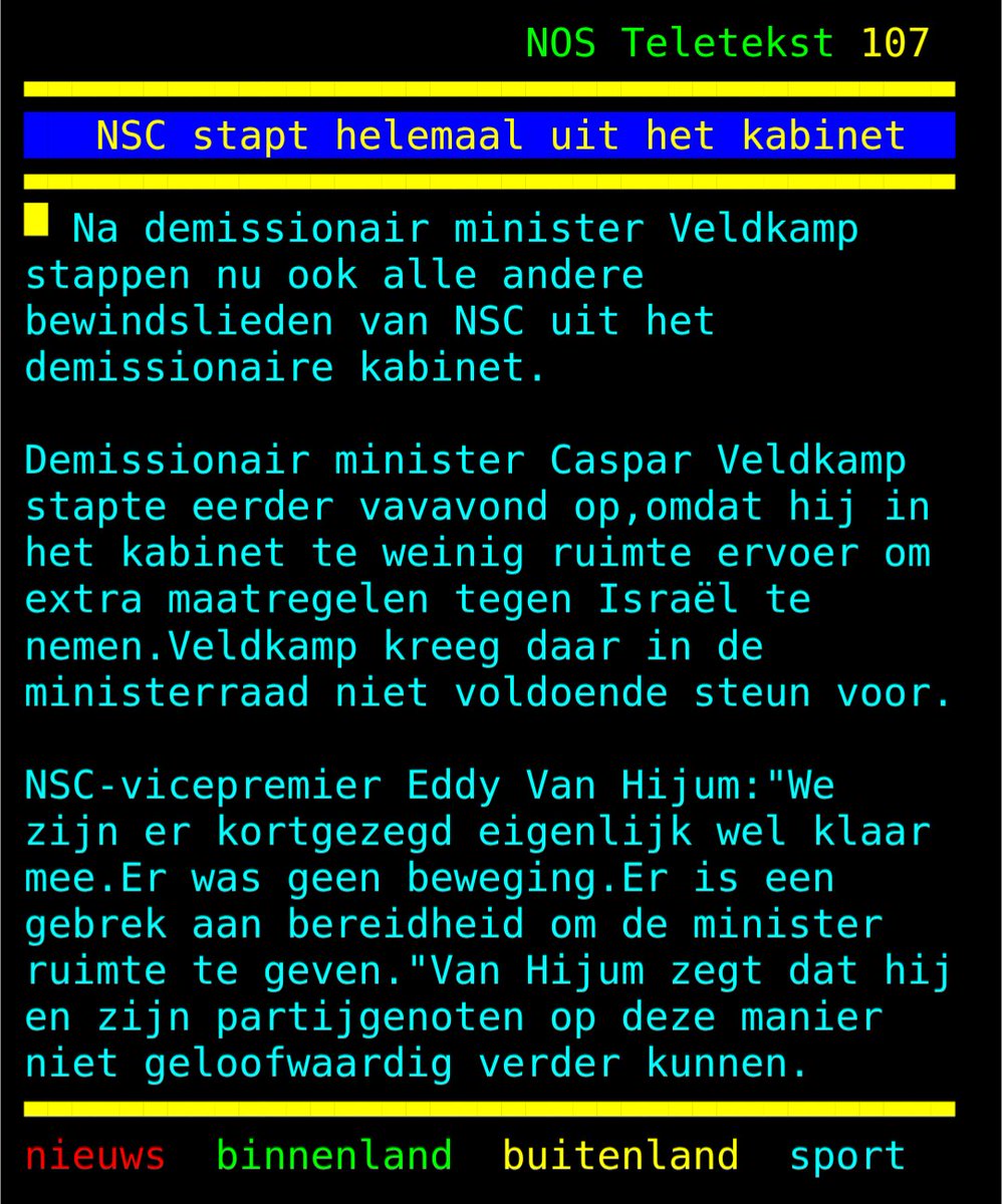 Straks wordt premier Schoof door de Tweede Kamer naar huis gestuurd. En dan krijgt NL voor het eerst een vrouwelijke premier...
#dtv