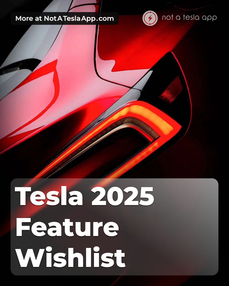 Not a Tesla App tweet media