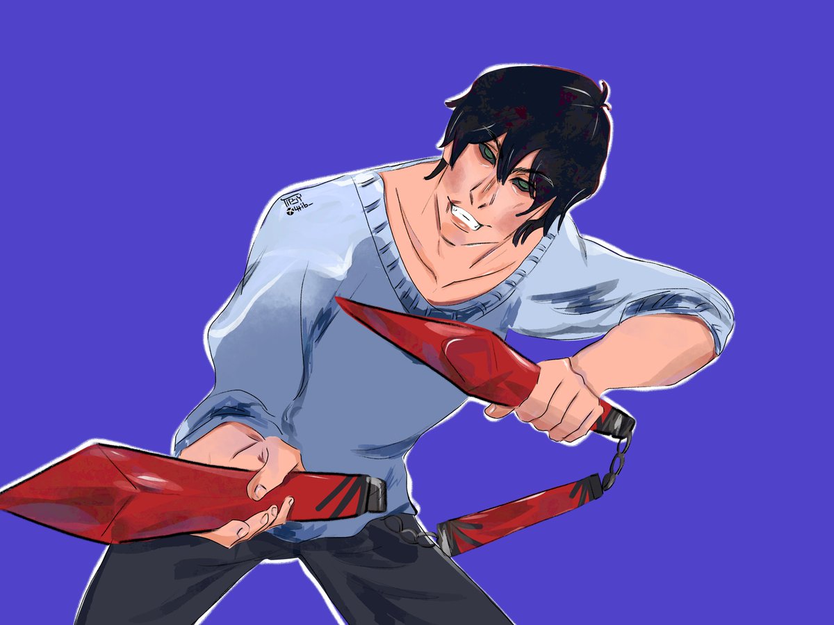 4tib_'s tweet image. A redraw for the latest Shibuya Toji, #TojiWeek2025 's last day.