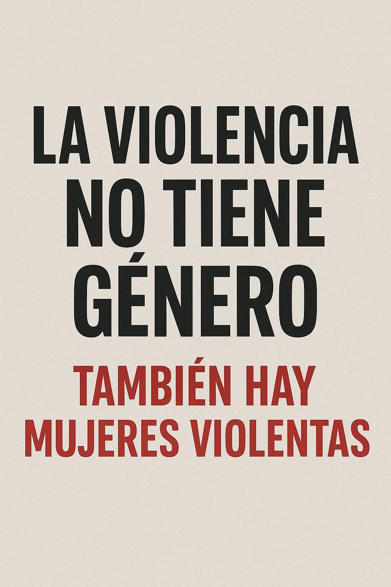 También hay MUJERES q ejercen VIOLENCIA:
 contra sus parejas
 contra sus hijos
 contra otras mujeres

 Negarlo es invisibilizar víctimas
👉 Y toda víctima merece protección

 ⚖️ La justicia debe ser clara:
La violencia venga de quien venga,es violencia d género
#WandaEsContardi